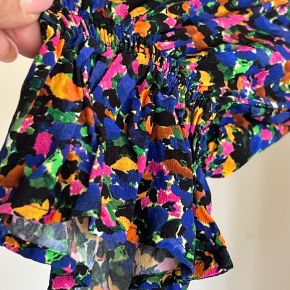 Marks and Spencer X GHOST Floral Midi Dress UK 20 - Picture 7 of 11